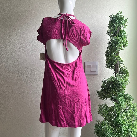 FREE PEOPLE BEACH COVER UP DRESS SIZE S MSRP $68.00 NWT - Picture 2 of 6